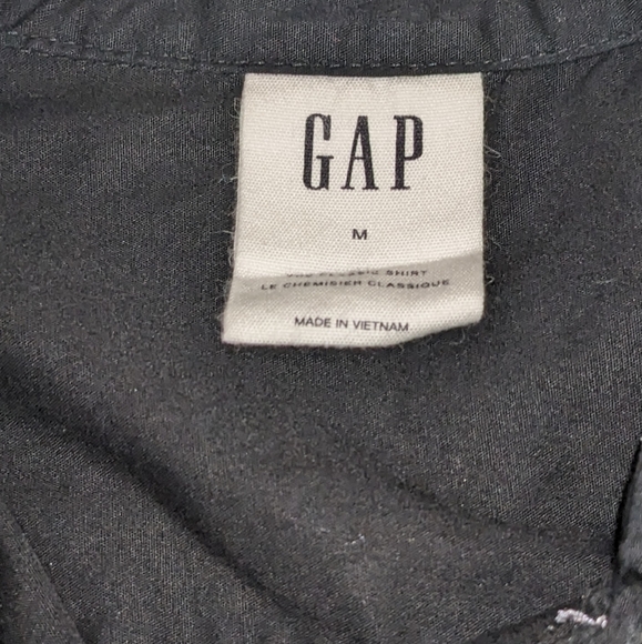 GAP Black Cotton shirt - Picture 2 of 6